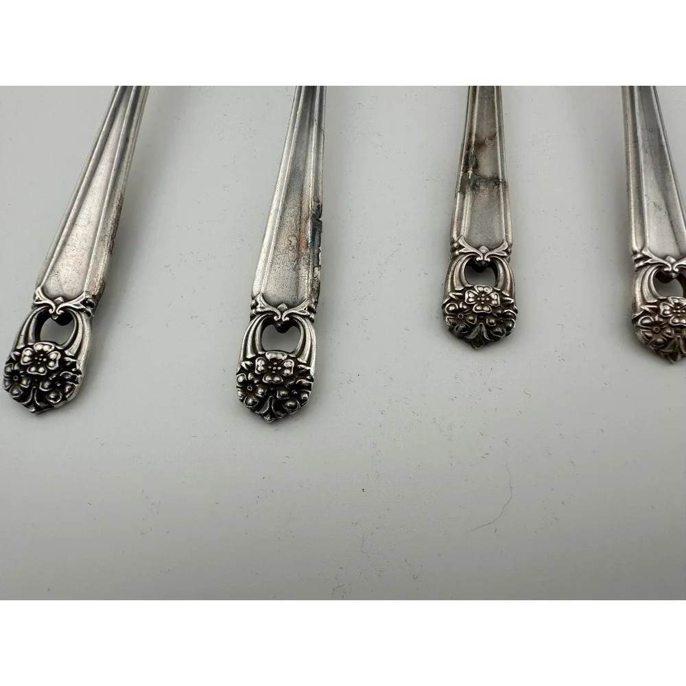 1847 Rogers Bros Eternally Yours Silverplate Flatware Set 6pc Mixed Lot Vintage